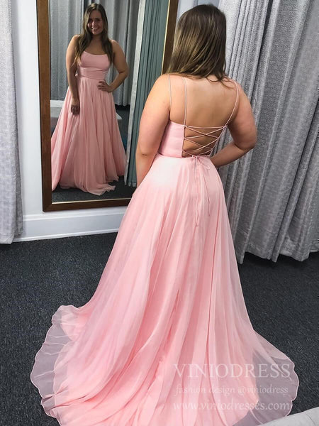 plus size pink formal dresses
